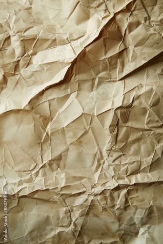 Wallpaper Mural A close-up shot of a fragment of brown paper, suitable for various design and creative projects Torontodigital.ca