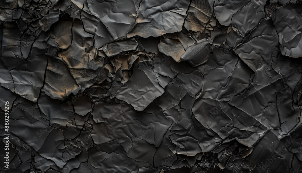Abstract burnt paper texture in the black palette for the background. Abstract burnt paper texture in the black palette for the background.