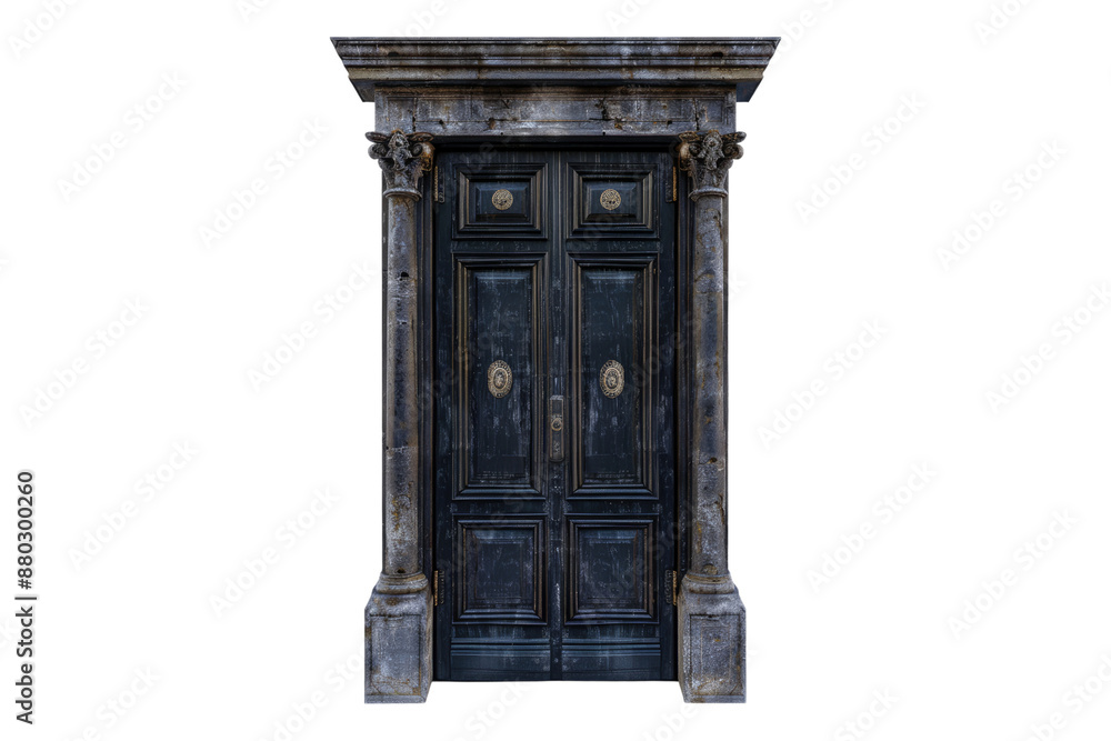 Door isolated on transparent background Door isolated on transparent background