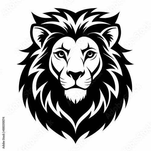 lion head vector