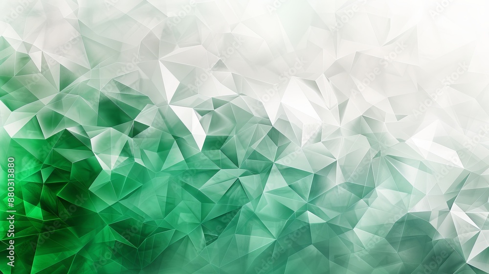Abstract Green And White Geometric Pattern Abstract Green And White Geometric Pattern