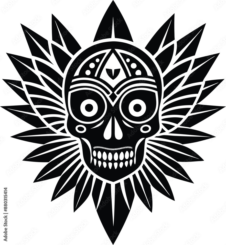 maxican tattoo illustration. seamless, repeating, print, nature, modern, ikat, tribal, vintage maxican tattoo illustration. seamless, repeating, print, nature, modern, ikat, tribal, vintage