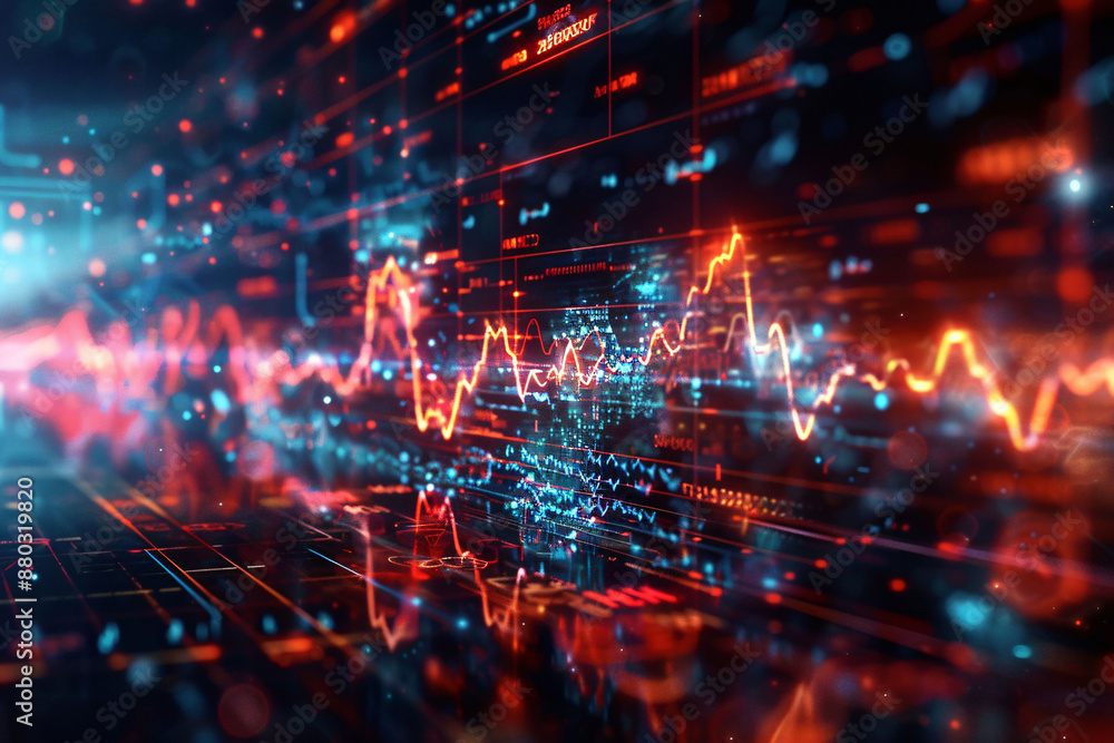 Develop a visualization of the heartbeat of technology Develop a visualization of the heartbeat of technology