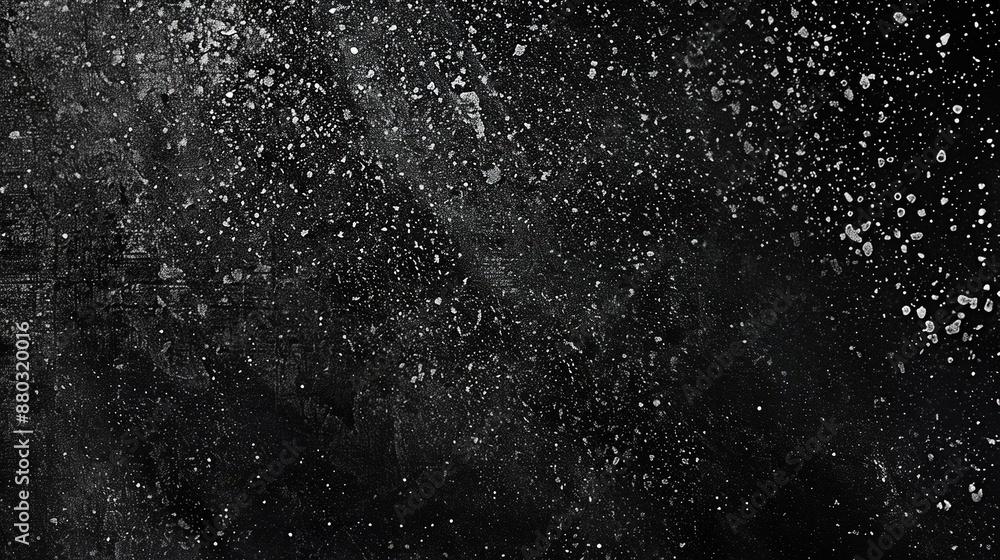 Obraz premium Abstract Black and White Texture with White Specks