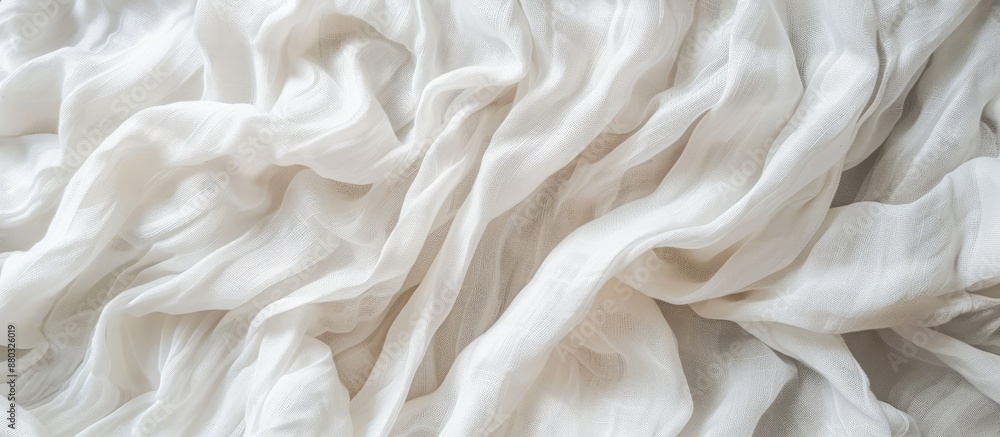 White fabric texture ideal as a copy space image background. White fabric texture ideal as a copy space image background.