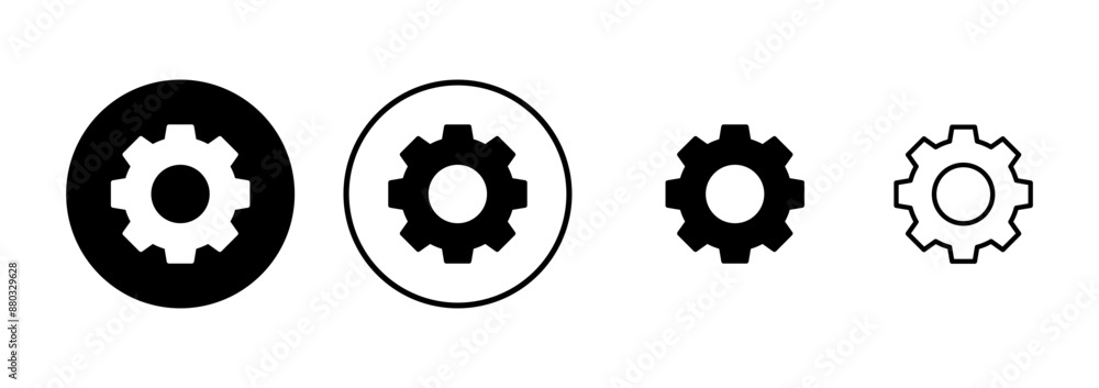 setting Icon vector isolated on white background. setting vector icon. Cog settings Icon Symbol. Gear setting Icon vector isolated on white background. setting vector icon. Cog settings Icon Symbol. Gear