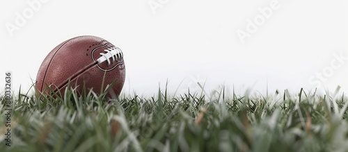 American football on the fi...