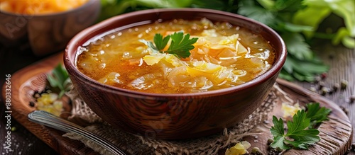 Russian shchi a traditional...