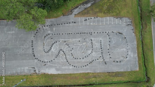 Kuching, Malaysia - July 11 2024: The State Stadiums of Kuching