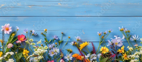 Simple flatlay background w...