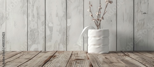 Toilet paper on a porcelain...