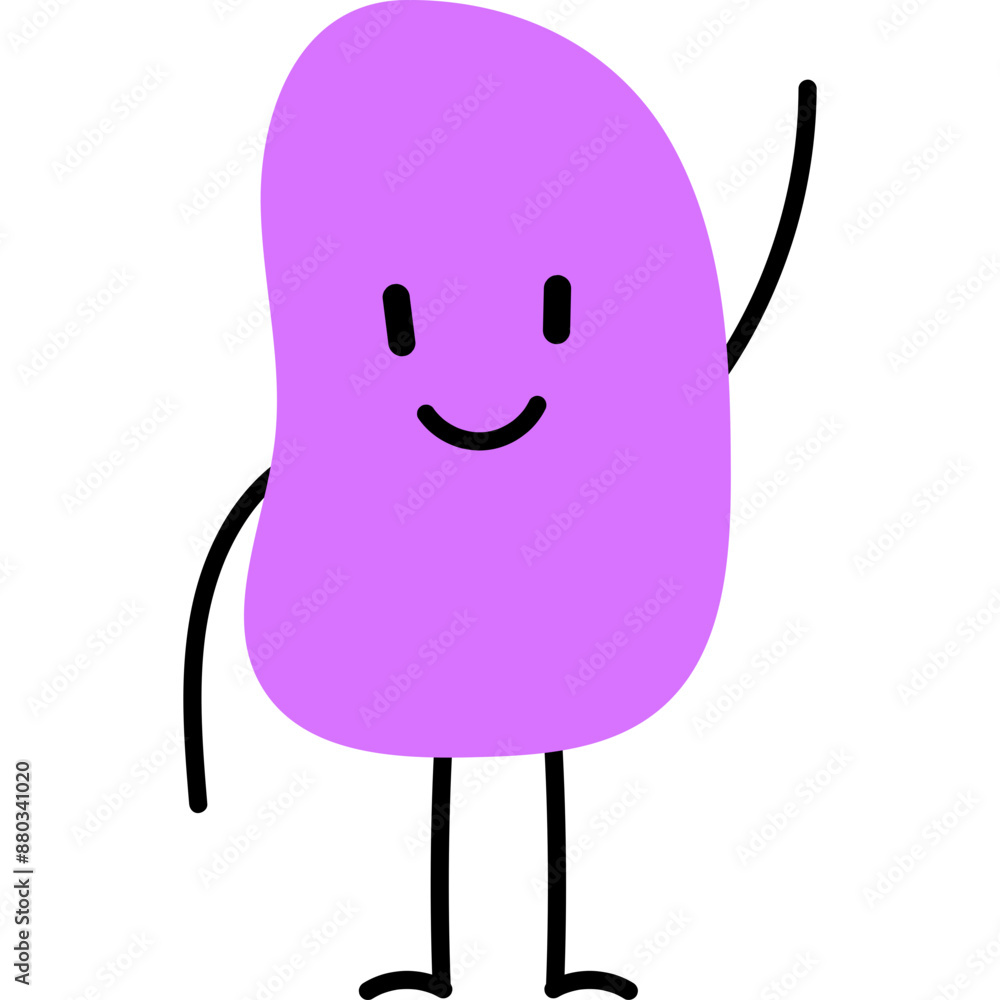 Cute Blob Stickman