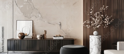 Stylish living room with a ...