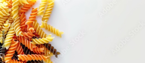 Close up top view of a pile...