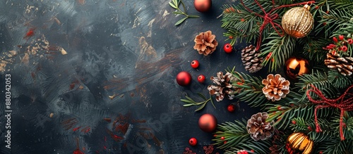 Festive decor adorning a Ch...