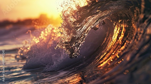 Golden Hour Wave