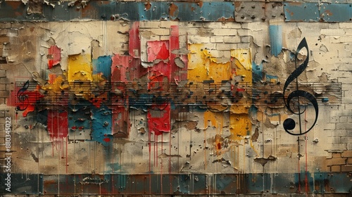 Wallpaper Mural Abstract Music Mural Torontodigital.ca