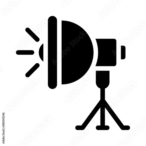 lighting equipment glyph icon