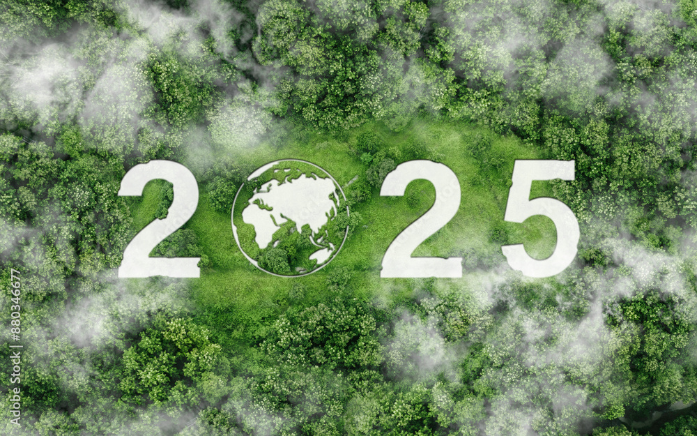 © Deemerwha studio - 2025 New Year concept for Sustainable environment development goals on Top view nature. SDGs, ESG, Net Zero, and emission carbon neutral concept.sustainability management environmental for save world © Deemerwha studio - 2025 New Year concept for Sustainable environment development goals on Top view nature. SDGs, ESG, Net Zero, and emission carbon neutral concept.sustainability management environmental for save world