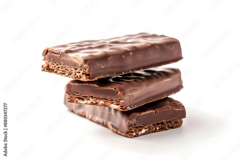 a stack of chocolate bars on a white surface a stack of chocolate bars on a white surface