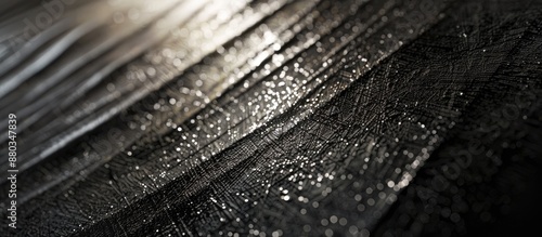 Scratched fabric texture on...