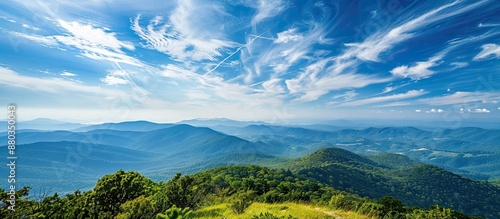 Scenic perspective from the...