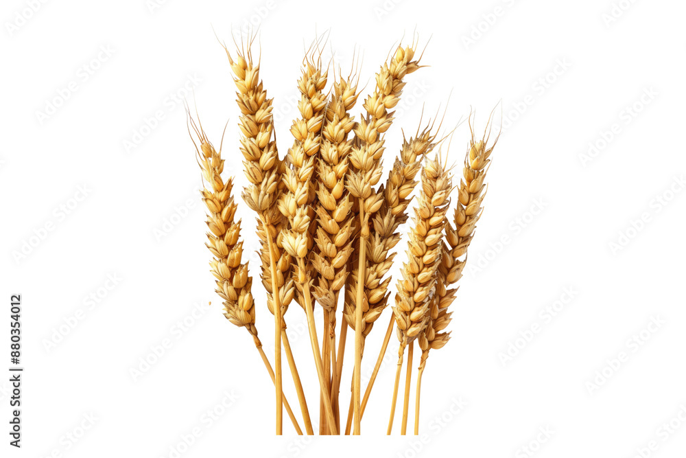 Wheat ears isolated on transparent background Wheat ears isolated on transparent background