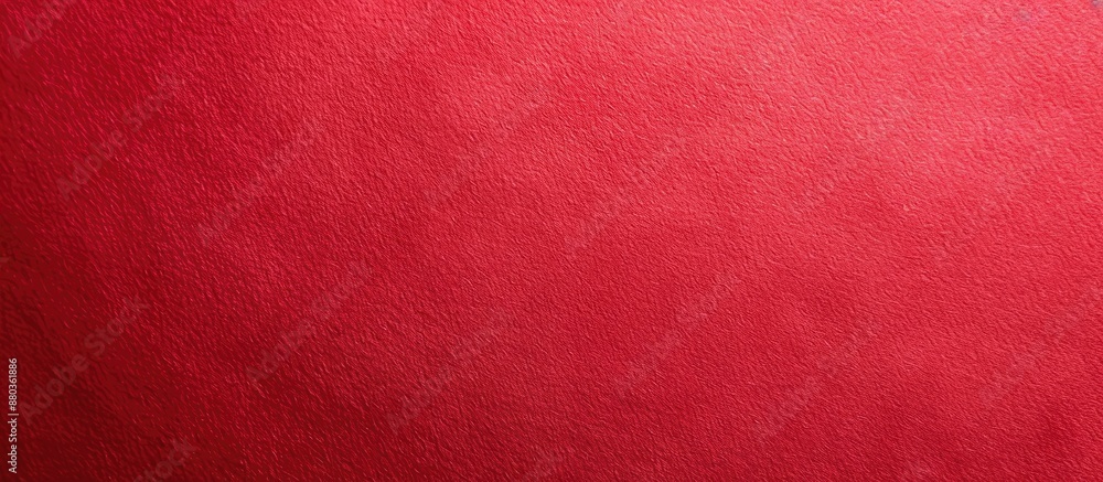 Fototapeta premium Vibrant red paper texture ideal for a design background with available copy space image