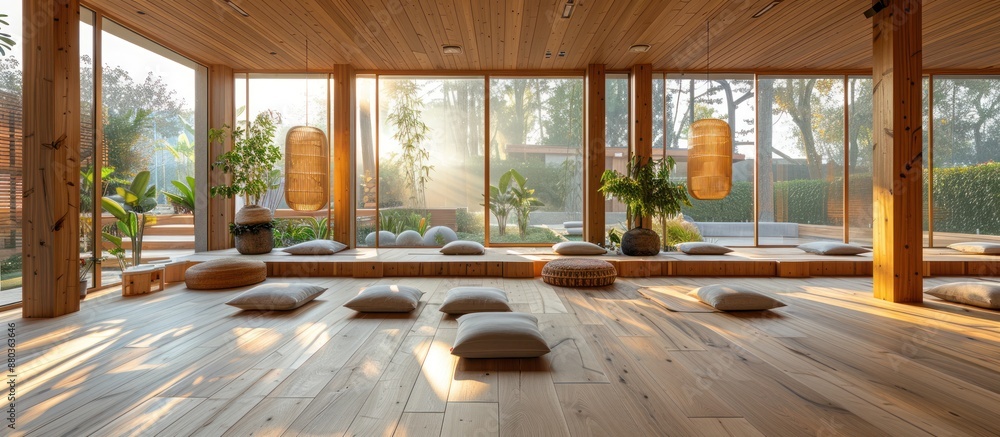 Peaceful Minimalist Interior with Natural Light Peaceful Minimalist Interior with Natural Light