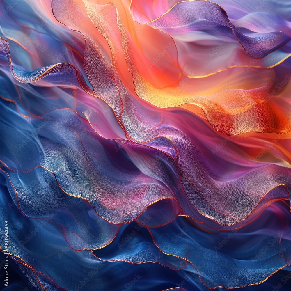 Obraz premium Abstract Colorful Fabric