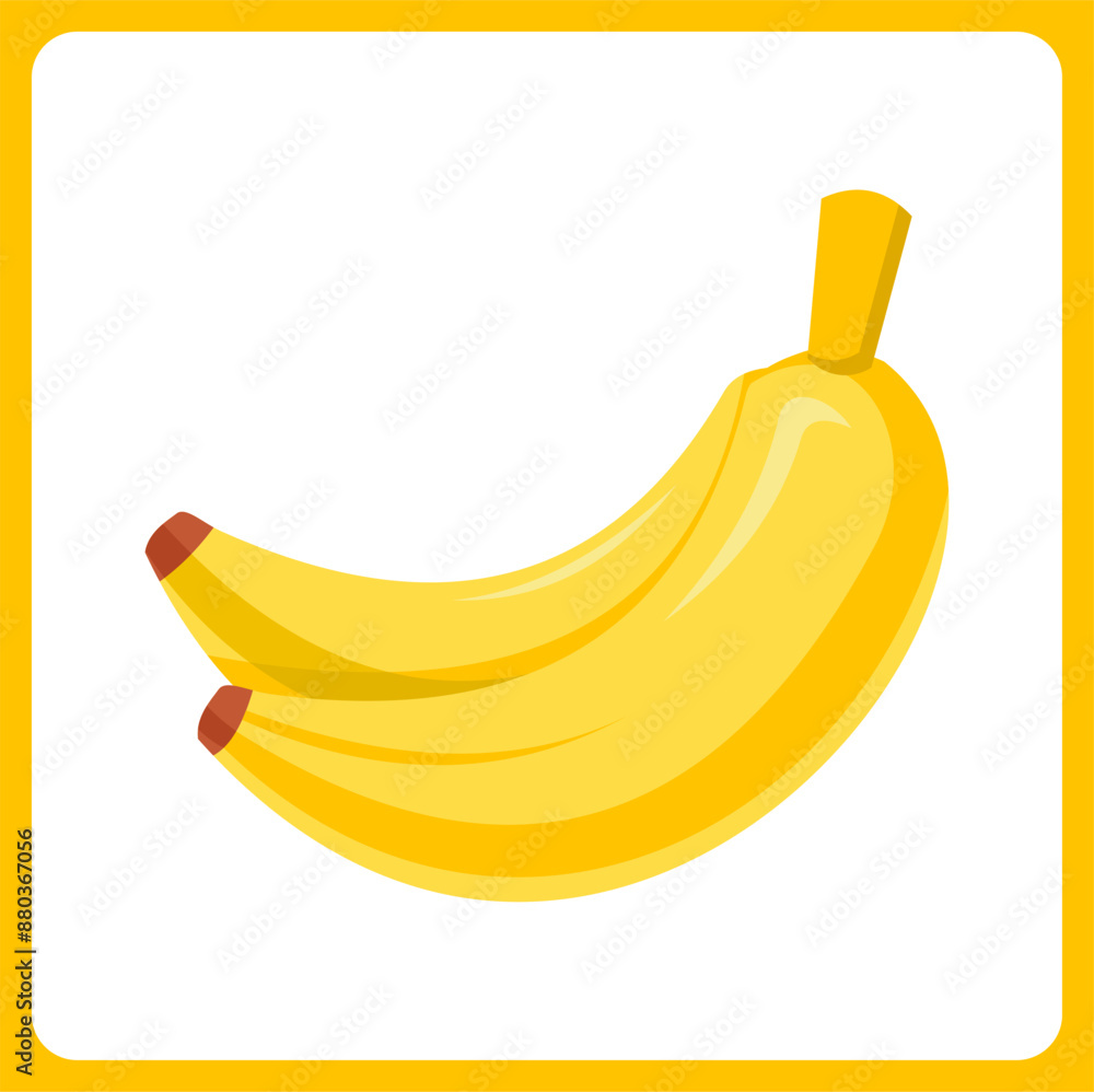 banana fruit healthy. food fruit icon concept isolated . flat cartoon style banana fruit healthy. food fruit icon concept isolated . flat cartoon style