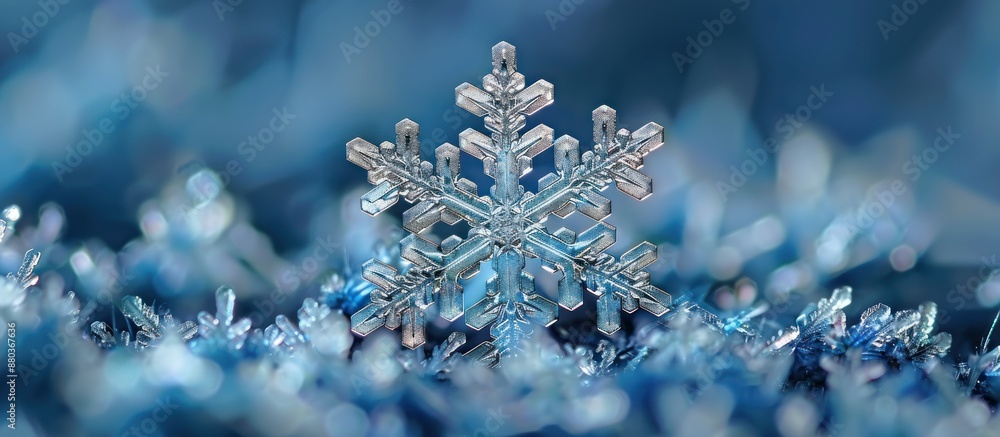 A Single Snowflake A Single Snowflake