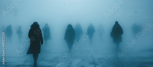 Mysterious Foggy Walk