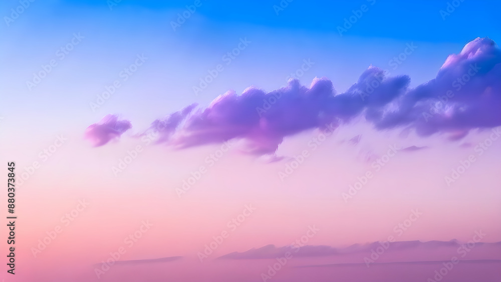 Beautiful pink and blue light sky with clouds wallpaper Beautiful pink and blue light sky with clouds wallpaper
