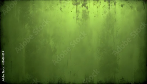 Clear Plain Shiny Warm Soft Vintage Bokeh Cloudy Wave Like Geometric Green Background or Texture