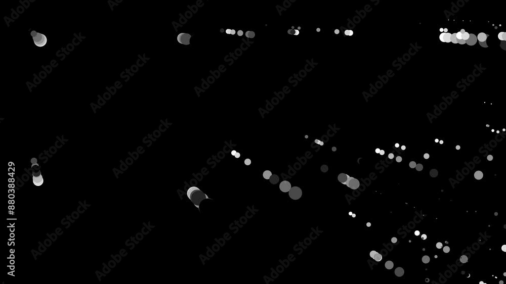 Abstract composition of grayscale light streaks and circular patterns on black background, creating dynamic visual effect. Varying sizes and shades of the circles add depth and motion to the scene. Abstract composition of grayscale light streaks and circular patterns on black background, creating dynamic visual effect. Varying sizes and shades of the circles add depth and motion to the scene.