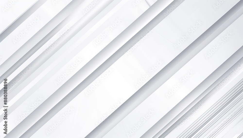 Fototapeta premium Abstract White Diagonal Lines Background