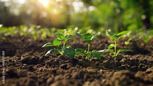 Ground planting photo