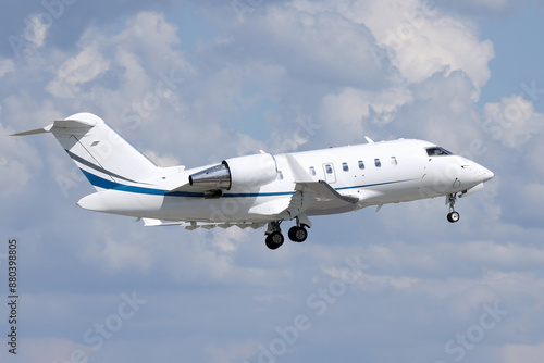 Challenger 605 Private Jet - Taking off from Atlanta Peachtree DeKalb Airport photo