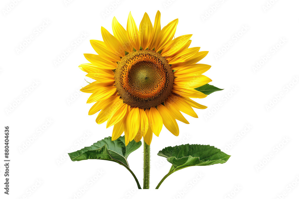 Sunflower isolated on transparent background Sunflower isolated on transparent background