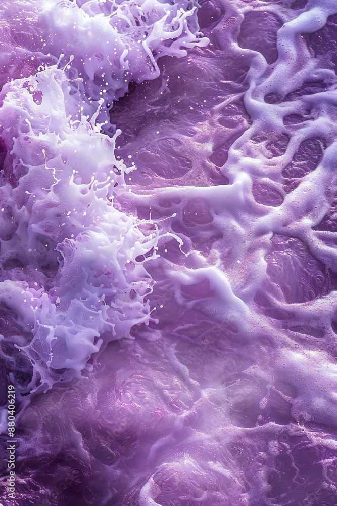 Purple sea foam background Generative Ai Purple sea foam background Generative Ai