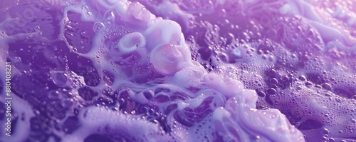 Purple sea foam background Generative Ai