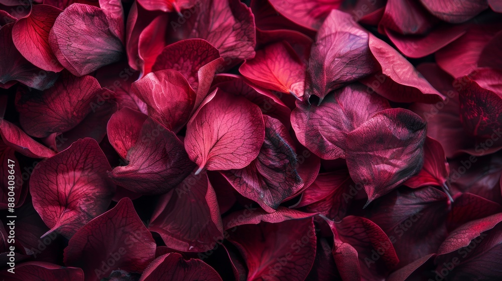 Close-up of Red Rose Petals with Detailed Texture Close-up of Red Rose Petals with Detailed Texture