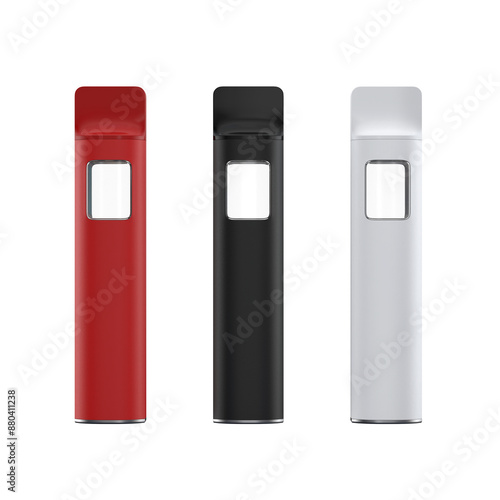 E-cigarette 3D render for mockup photo