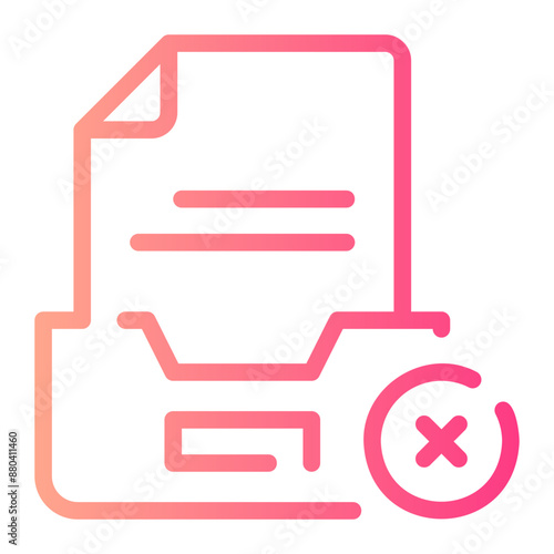 invalid gradient icon