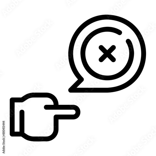 Get Out line icon