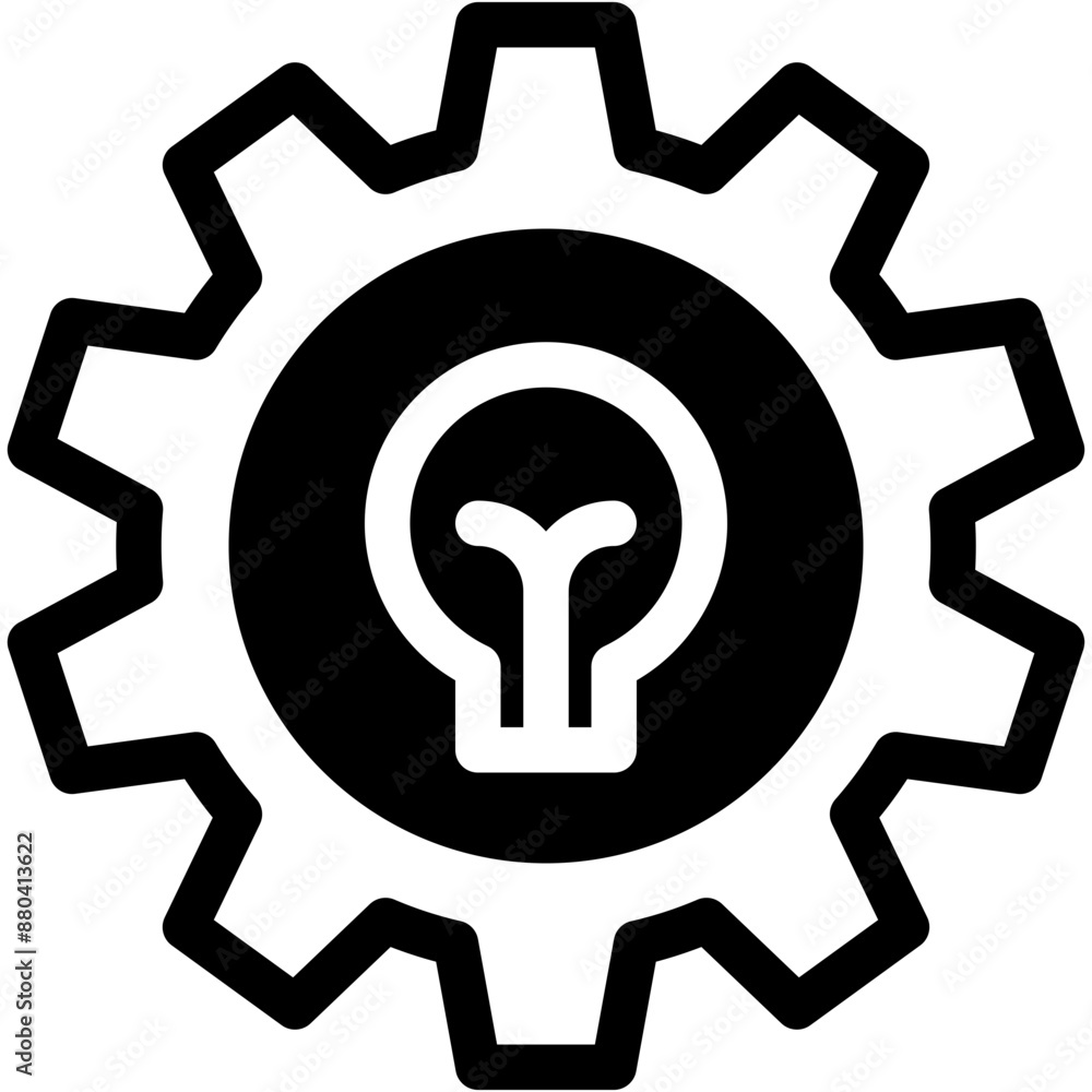 Vector Icon Gear, settings, configuration, idea, preferences Vector Icon Gear, settings, configuration, idea, preferences