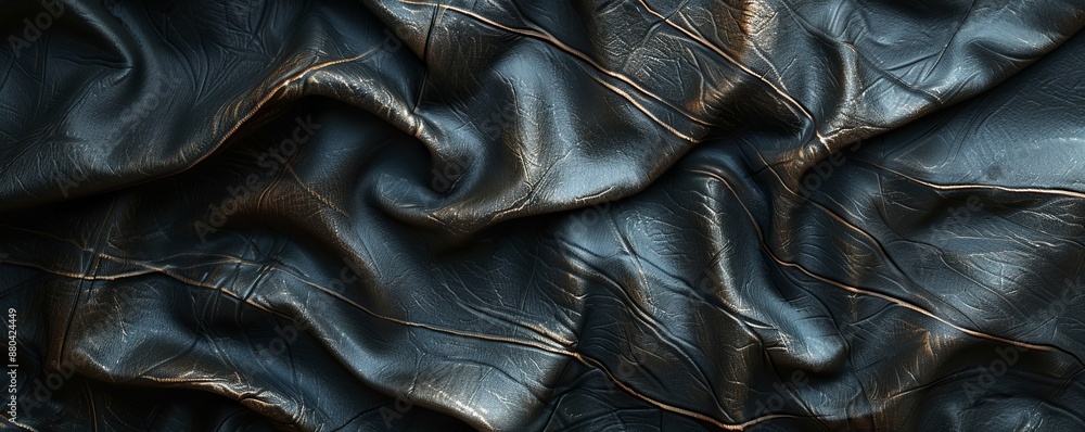 Worn Leather Texture Background, 4K hyperrealistic photo Worn Leather Texture Background, 4K hyperrealistic photo