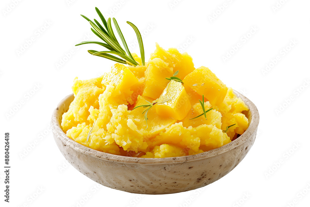 Mashed potatoes isolated on a white background. Mashed potatoes isolated on a white background.