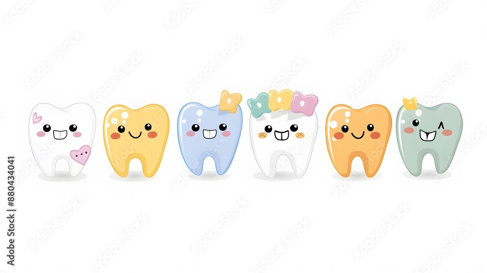 cute tooth cartoon cute tooth cartoon